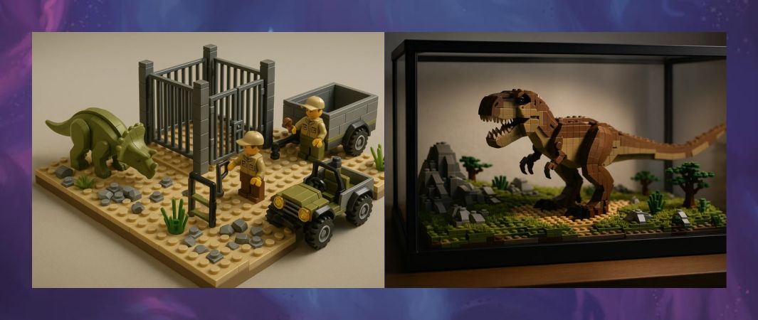 lego Jurassic World odchyt a liečba